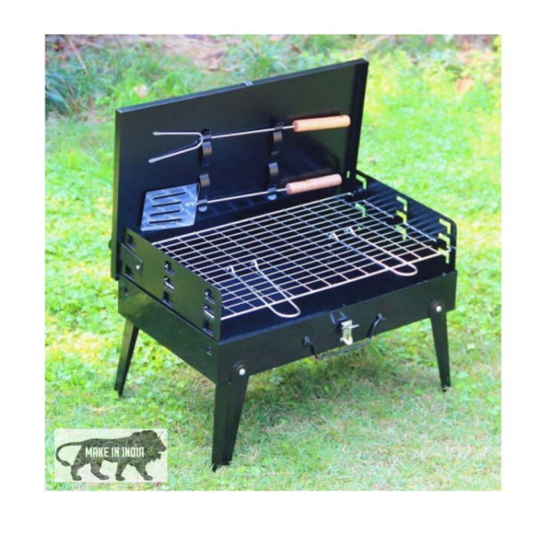 Charcoal Barbecue | Briefcase Style Folding Barbecue