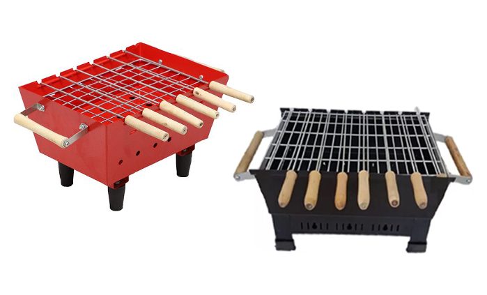Kumaka | Charcoal Barbeque Grill | Red & Black Color @1699