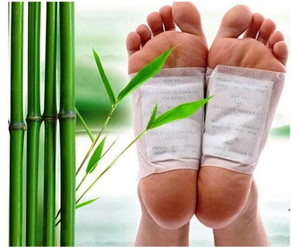 Kumaka | Bamboo Detox Cleaning Foot Spa Pads/Patches for Toxins | ABS Cleaning - 10 Pcs