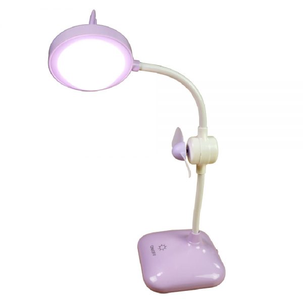 Kumaka | Led Table Lamp & Fan | Flexible Neck with 360 Degree Adjustment
