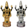 Kumaka Balaji Idol | Lord Venkateswara Idol Metal Statue for Mandir Pooja Murti |Temple Puja | Home Decor | Office Showpiece (Golden/Silver)