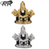 Kumaka Lord Venkateswara Statue Tirupati Balaji Idol for Car Dashboard Gift Temple Pooja Spiritual- (Golden/Silver)