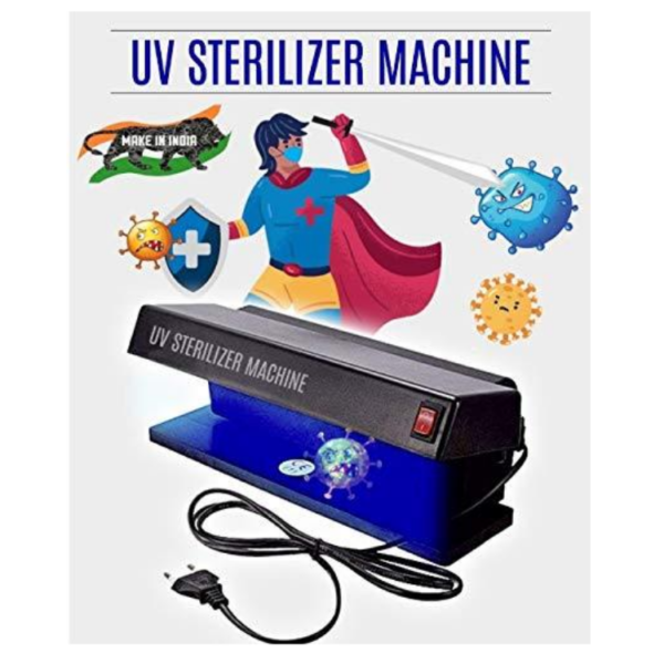 Kumaka UV Light Sterlizer/Sterlization/Sanitizer Portable Box For Cell Phone, Bottle Nipples, Mask, Baby Pacifier Kills Germs Viruses & Bacteria (Made In India)